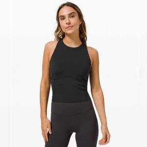 Lululemon Key to Balance Yoga Tank Top – Black (Size 8) NWOT